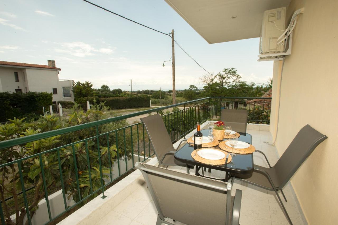 Potamos Luxury Apartment エパノミ エクステリア 写真