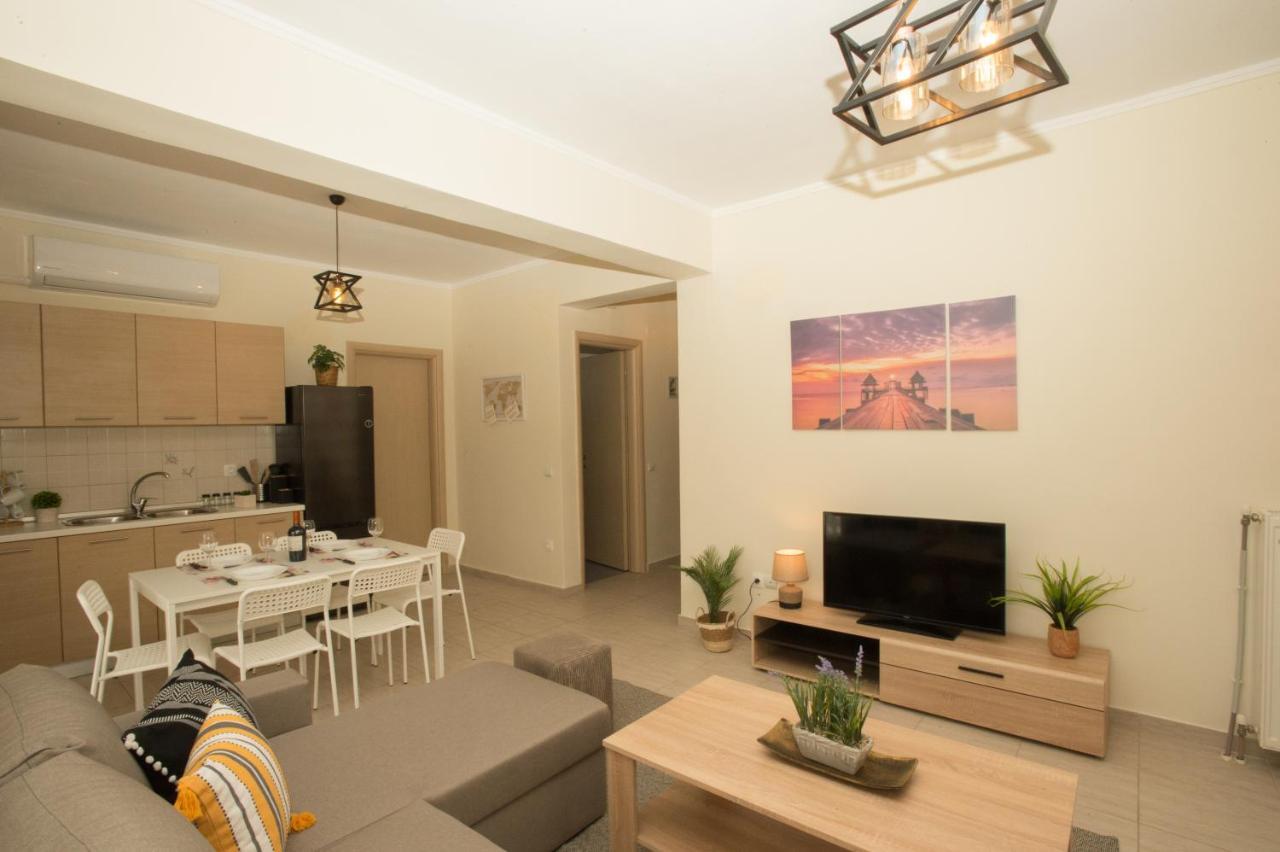 Potamos Luxury Apartment エパノミ エクステリア 写真
