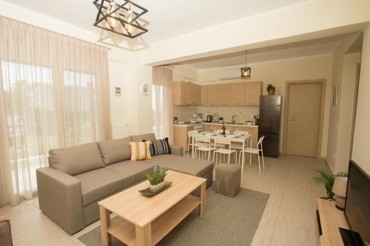 Potamos Luxury Apartment エパノミ エクステリア 写真