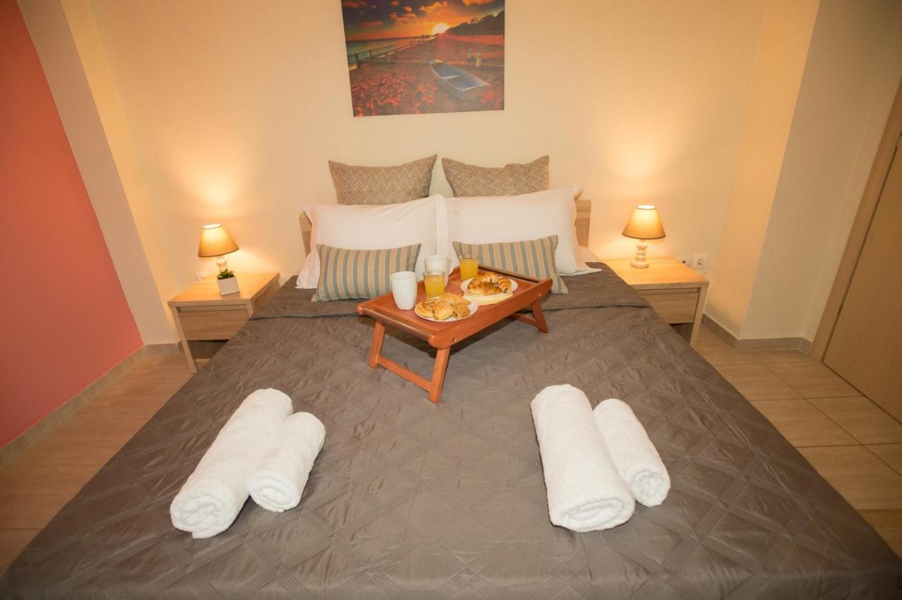 Potamos Luxury Apartment エパノミ エクステリア 写真