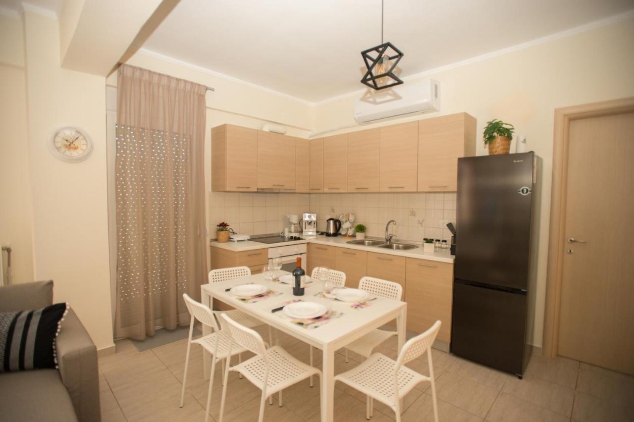 Potamos Luxury Apartment エパノミ エクステリア 写真